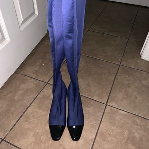 Brand new flat heel thigh high boots